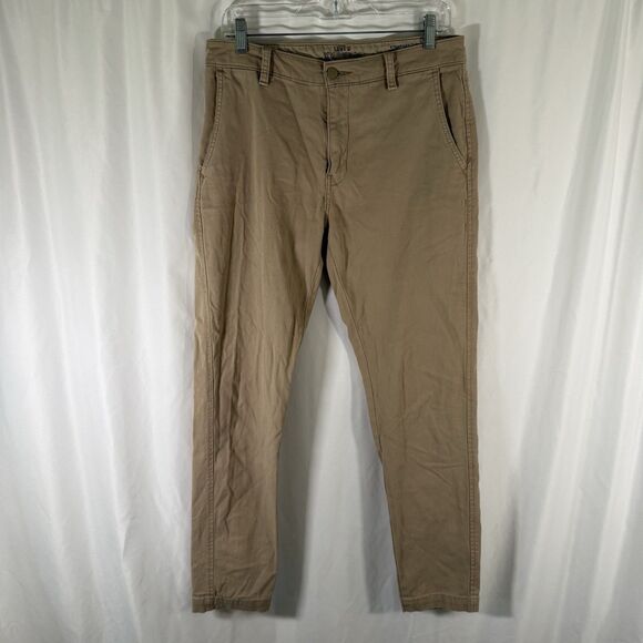 Levis XX Chino Pants Men's 31x32 Brown Standard Fit Tapered Cotton Blend - Picture 1 of 13